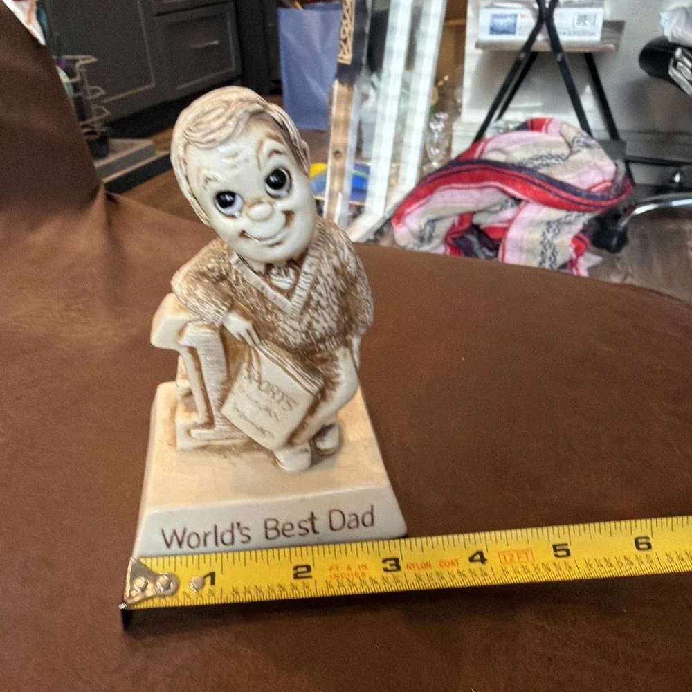 Vintage 1970's Wallace Berries Figure‎ Worlds Best Dad